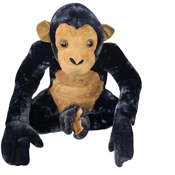Melissa and Doug Giant 19” Chimpanzee Monkey‎ Plush Realistic Jungle Animal